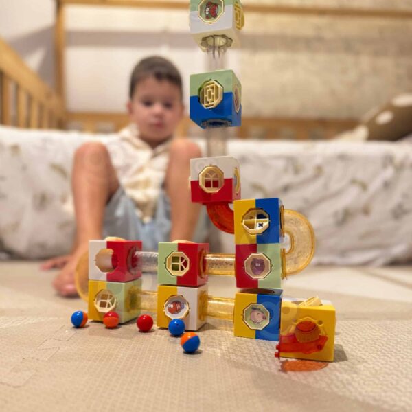 WOOPIE Tor Kulkowy Kulodrom Zestaw Konstrukcyjny Klocki 3D - 003
