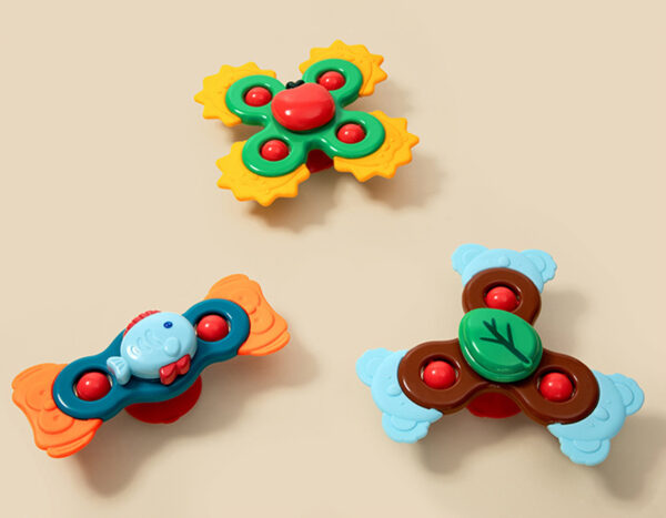 WOOPIE BABY Spiner Zabawka Sensoryczna Edukacyjna 3w1 Kolorowe - 007