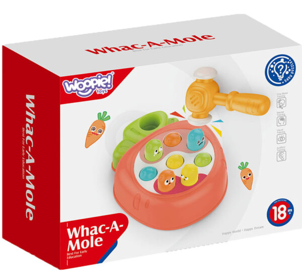 WOOPIE BABY Gra Zręcznościowa Uderz Kreta Wbijanka - 005