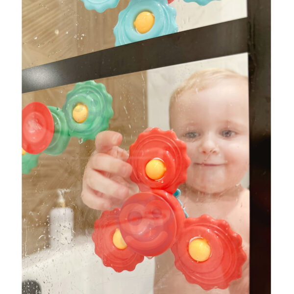 WOOPIE BABY Gryzak Spinner Wirujący z Przyssawką Zestaw 3 szt - 002