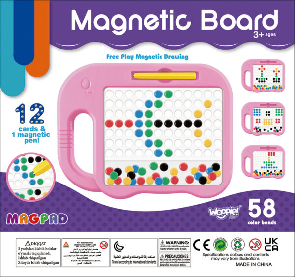 WOOPIE Tablica Magnetyczna dla Dzieci Montessori MagPad Słonik - 005