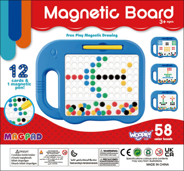 WOOPIE Tablica Magnetyczna dla Dzieci Montessori MagPad Słonik - 005