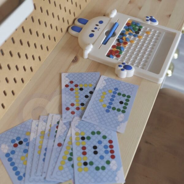Tablica magnetyczna dla dzieci Montessori MagPad Królik - Woopie - 005