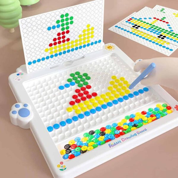 Tablica magnetyczna dla dzieci Montessori MagPad Królik - Woopie - 006
