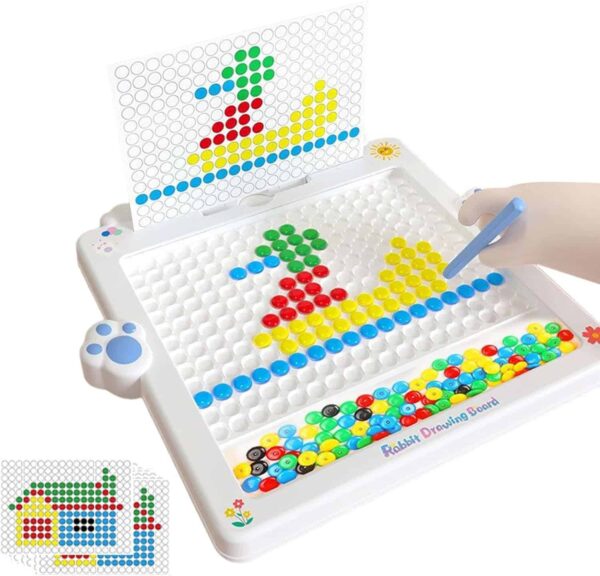 Tablica magnetyczna dla dzieci Montessori MagPad Królik - Woopie - 010