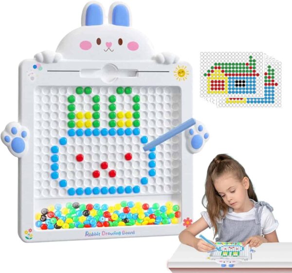 Tablica magnetyczna dla dzieci Montessori MagPad Królik - Woopie - 012