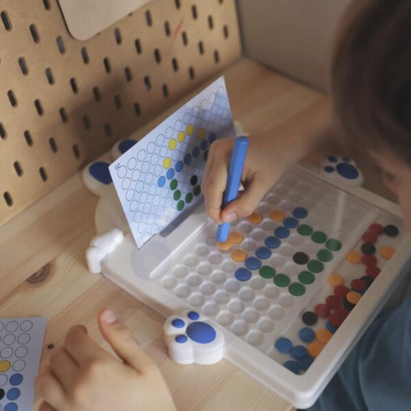 Tablica magnetyczna dla dzieci Montessori MagPad Królik - Woopie - 015