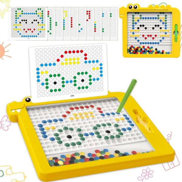 WOOPIE Tablica Magnetyczna dla Dzieci Montessori MagPad Dinozaur - 015