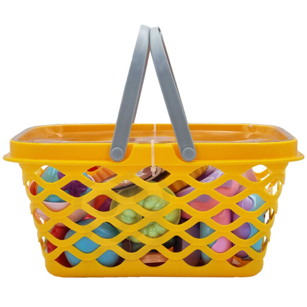 WOOPIE Koszyk na Zakupy z Zestawem do Herbaty i Słodyczami 26 el. - 006