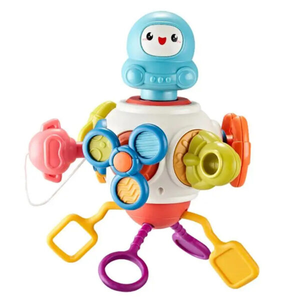 WOOPIE BABY Kostka Sześciościan Montessori Sensoryczna 8w1 - 001