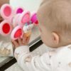 WOOPIE BABY Kosmiczny Spinner Pop-it  Zabawka Sensoryczna  Wymienne 3 szt Różowy. - 004