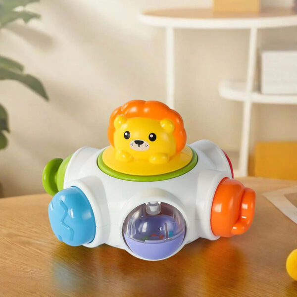 WOOPIE BABY Kosmiczna Rakieta Aktywności - Edukacyjna Kostka Sensoryczna 18m+ - 003