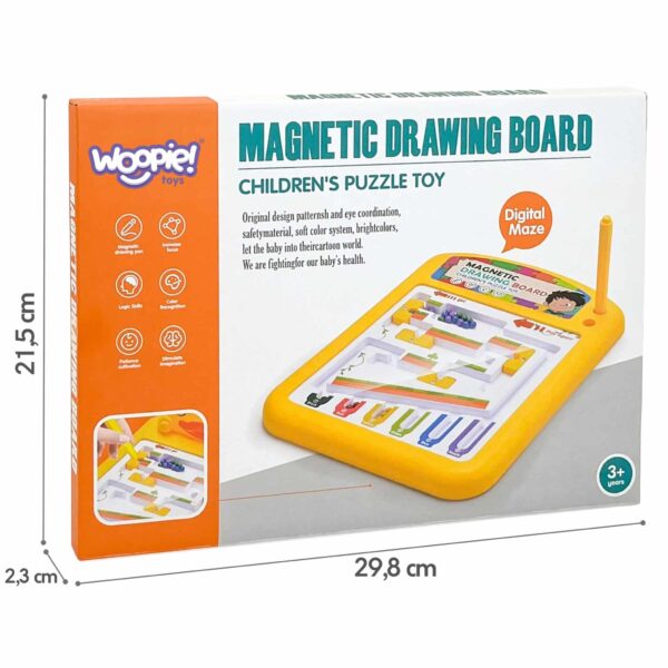 WOOPIE Tablica Magnetyczna Montessori Do Rysowania - 005