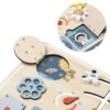 TOOKY TOY Drewniana Tablica Edukacyjna Montessori Astronauta Statek Kosmiczny - 002