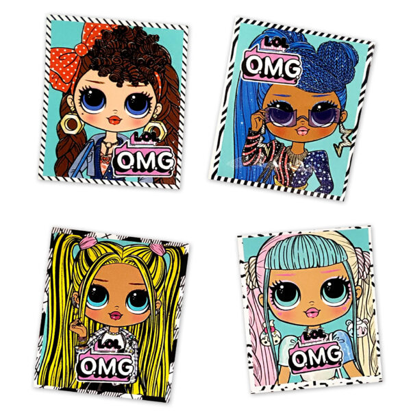 Magnes L.O.L. O.M.G. 1 szt. - 001