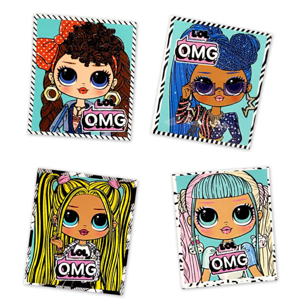 Magnes L.O.L. O.M.G. 1 szt. - 006