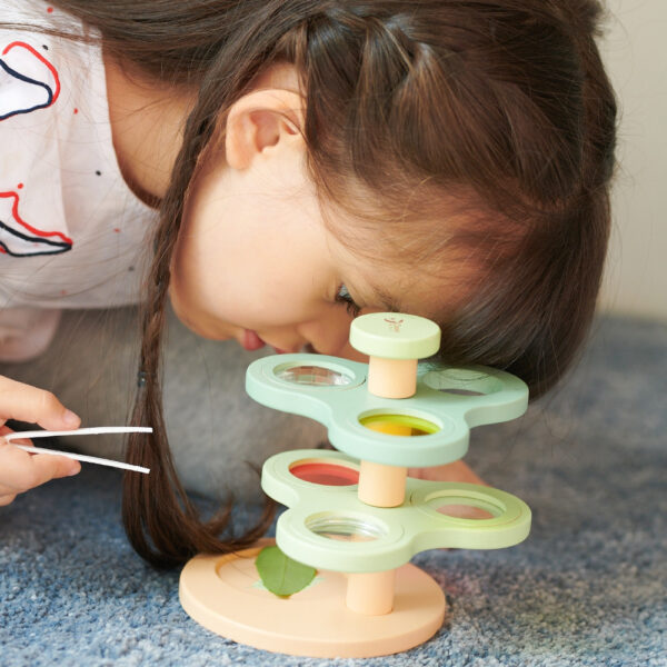 CLASSIC WORLD Mikroskop 2w1 Lupa dla Dzieci Eksploracja Świata Przyrody - 003