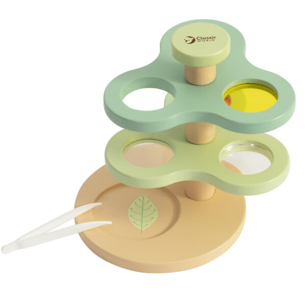 CLASSIC WORLD Mikroskop 2w1 Lupa dla Dzieci Eksploracja Świata Przyrody - 006