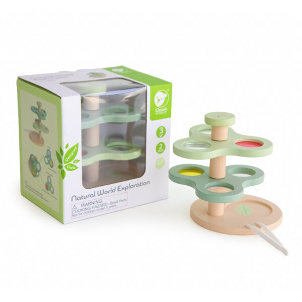 CLASSIC WORLD Mikroskop 2w1 Lupa dla Dzieci Eksploracja Świata Przyrody - 010