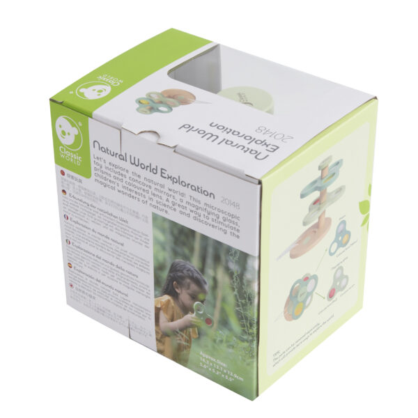 CLASSIC WORLD Mikroskop 2w1 Lupa dla Dzieci Eksploracja Świata Przyrody - 012