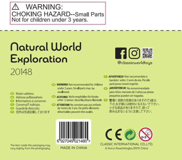 CLASSIC WORLD Mikroskop 2w1 Lupa dla Dzieci Eksploracja Świata Przyrody - 015