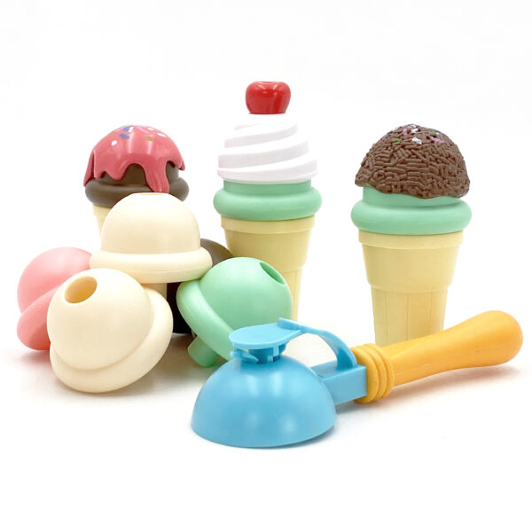 WOOPIE Zestaw do Robienia Lodów Układanka Lodziarnia 15 el. - 007