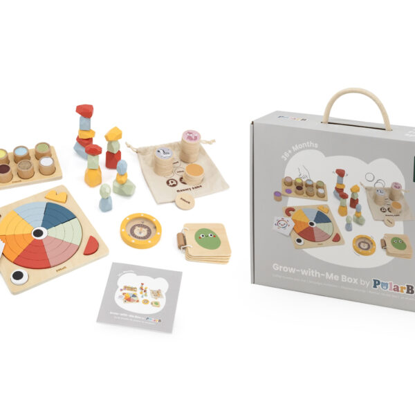 VIGA Zestaw Zabawek Edukacyjnych Pudełko Box od 36 miesiąca - 001