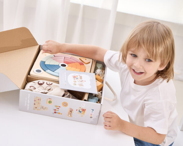 VIGA Zestaw Zabawek Edukacyjnych Pudełko Box od 36 miesiąca - 002