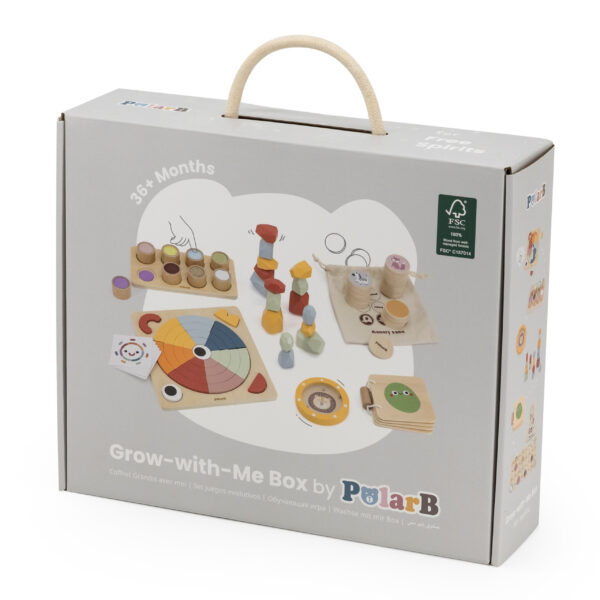 VIGA Zestaw Zabawek Edukacyjnych Pudełko Box od 36 miesiąca - 014