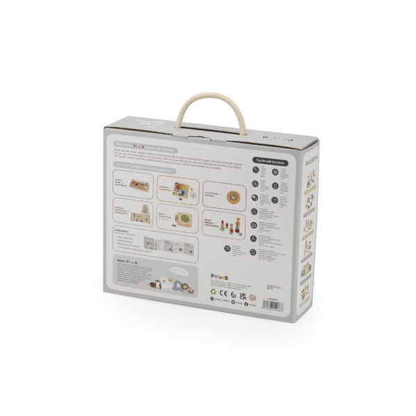 VIGA Zestaw Zabawek Edukacyjnych Pudełko Box od 36 miesiąca - 015