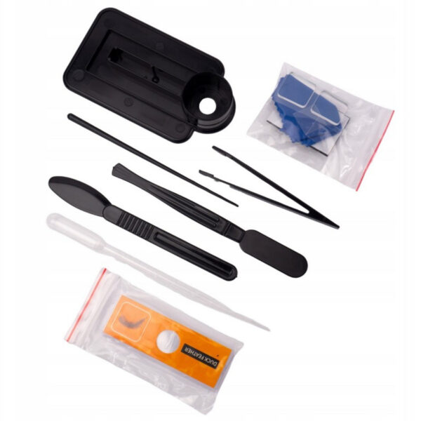 WOOPIE Mikroskop Cyfrowy LED Przybliżenie do 1200x Zestaw XXL z Adapterem do Smartfona - 004