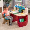 STEP2 Biurko z Krzesełkiem Kącik plastyczny edukacyjny Delux - 002