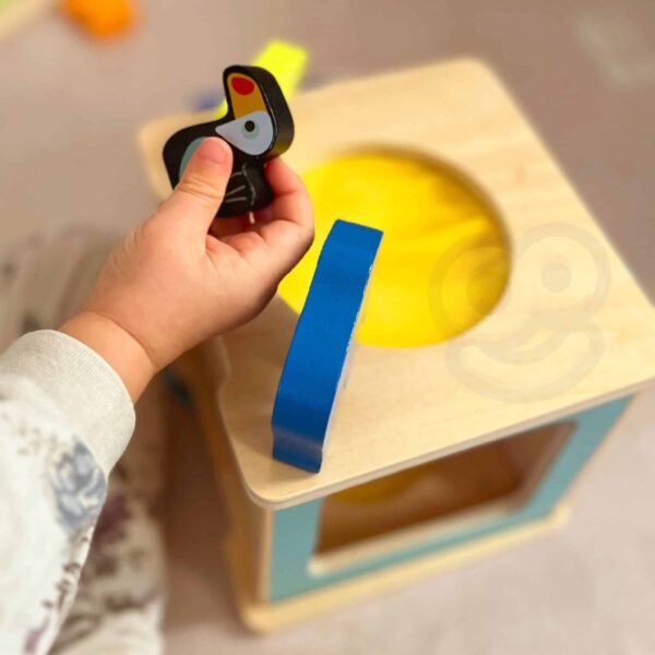 Zestaw Montessori 7w1 pudełko edukacyjne 31-36 mies. FSC - WOOPIE - 009