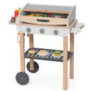 VIGA Duży Drewniany Grill dla Dzieci + 47  Akcesoriów - 008