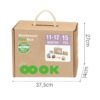 WOOPIE GREEN Pudełko Box 5w1 Montessori Edukacujny 11-12M FSC - 009