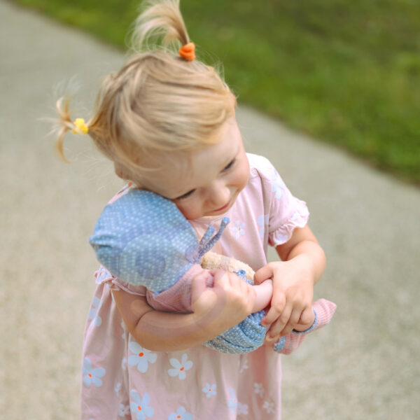 Lalka bobas 36 cm z misiem i akcesoriami do karmienia 3+ - WOOPIE ROYAL - 008