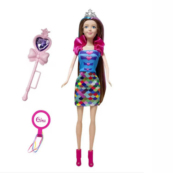 WOOPIE Zestaw 4 Magicznych Księżniczek - Box Lalek 4w1 z Akcesoriami - 012