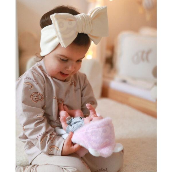 WOOPIE ROYAL Pierwsza Lalka Bobas z Kocykiem Króliczkiem 23 cm - 002