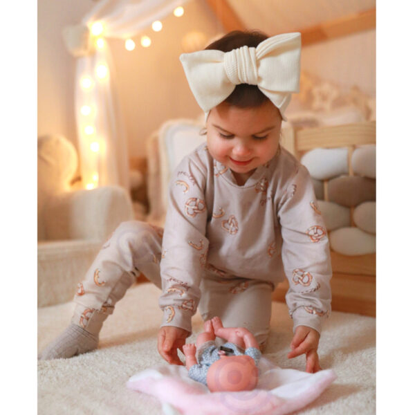 WOOPIE ROYAL Pierwsza Lalka Bobas z Kocykiem Króliczkiem 23 cm - 006