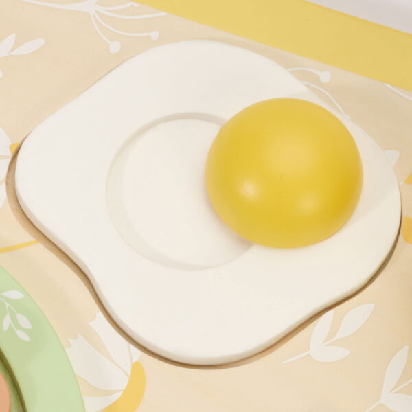 CLASSIC WORLD Drewniany Zestaw Śniadaniowy 13 el. - 014