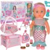 WOOPIE ROYAL Lalka Bobas 36 cm Syrenka Interaktywna Zestaw XXL Opiekunka 18w1 - 001