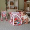 WOOPIE ROYAL Lalka Bobas 36 cm Syrenka Interaktywna Zestaw XXL Opiekunka 18w1 - 002