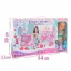 WOOPIE ROYAL Lalka Bobas 36 cm Syrenka Interaktywna Zestaw XXL Opiekunka 18w1 - 013