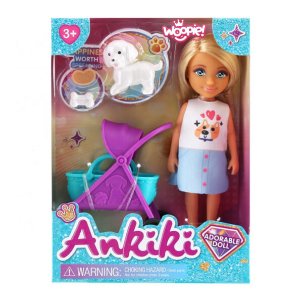 WOOPIE Laleczka z Wózkiem i Pieskiem - 003