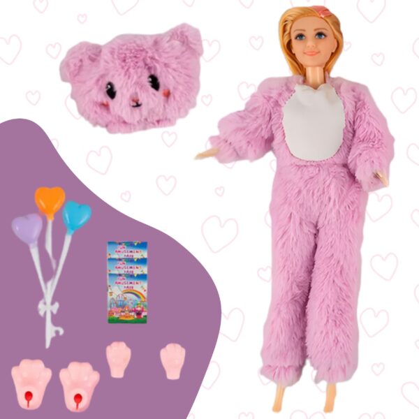 WOOPIE Lalka w Przebraniu Misia Park Rozrywki - 002