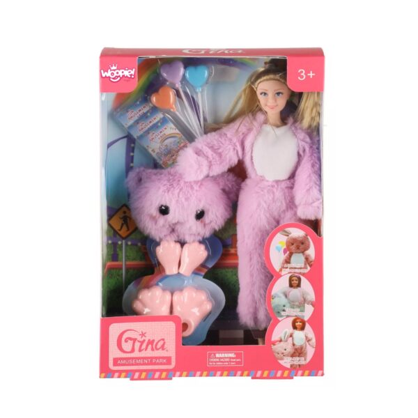 WOOPIE Lalka w Przebraniu Misia Park Rozrywki - 004