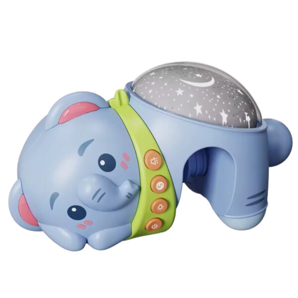 WOOPIE BABY Projektor Gwiazd Rzutnik Lampka Nocna dla Dzieci Słonik - 002