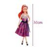 WOOPIE ROYAL Lalka Emi Style Fashion 32 cm - Stylowa Księżniczka w Różowej Sukni + Akcesoria - 005