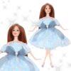 WOOPIE ROYAL Lalka Emi w Błękitnej Sukience Tiulowej - 002