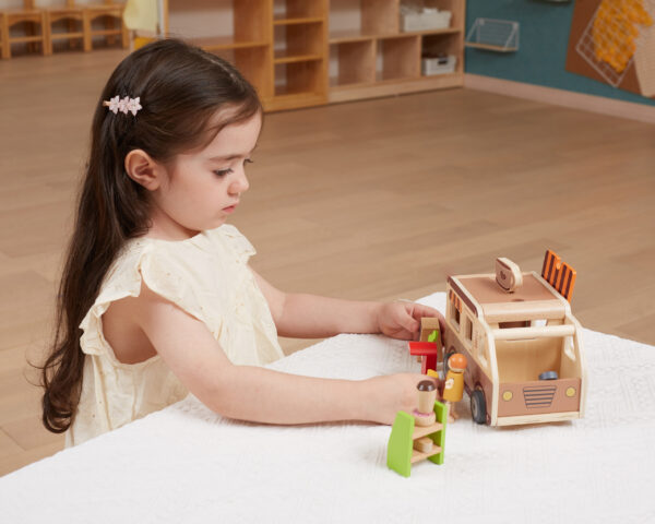 VIGA Food truck Drewniane Auto Kawiarnia Cukiernia - 009